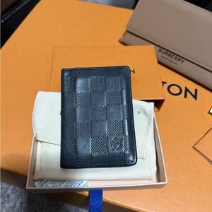 Louis Vuitton Graphite Checkered Card Holder